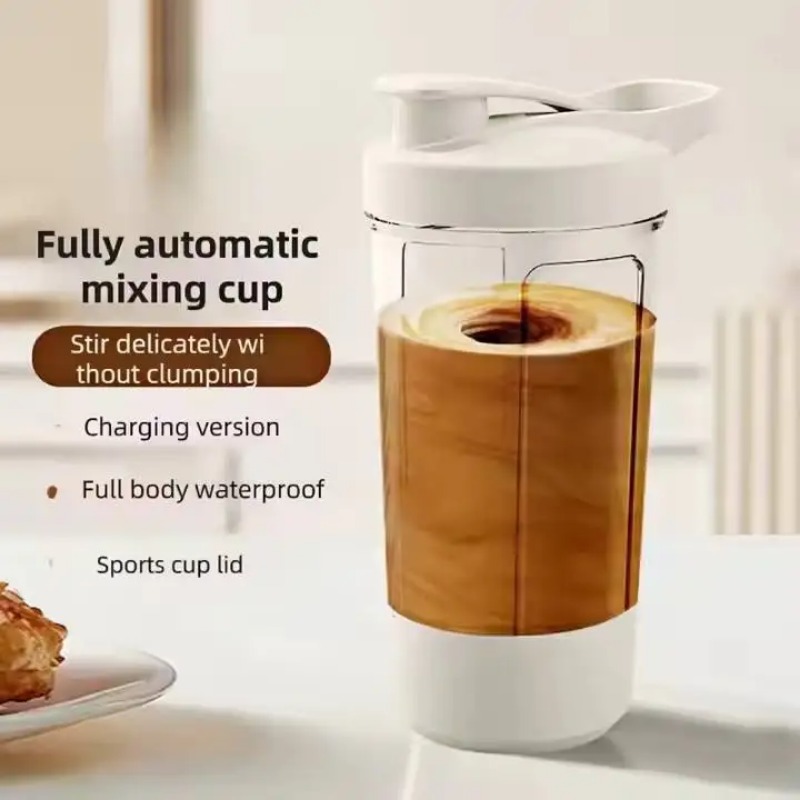 Whey Protein Isolate - 전동 자동 믹싱 머그컵 (15온스) -