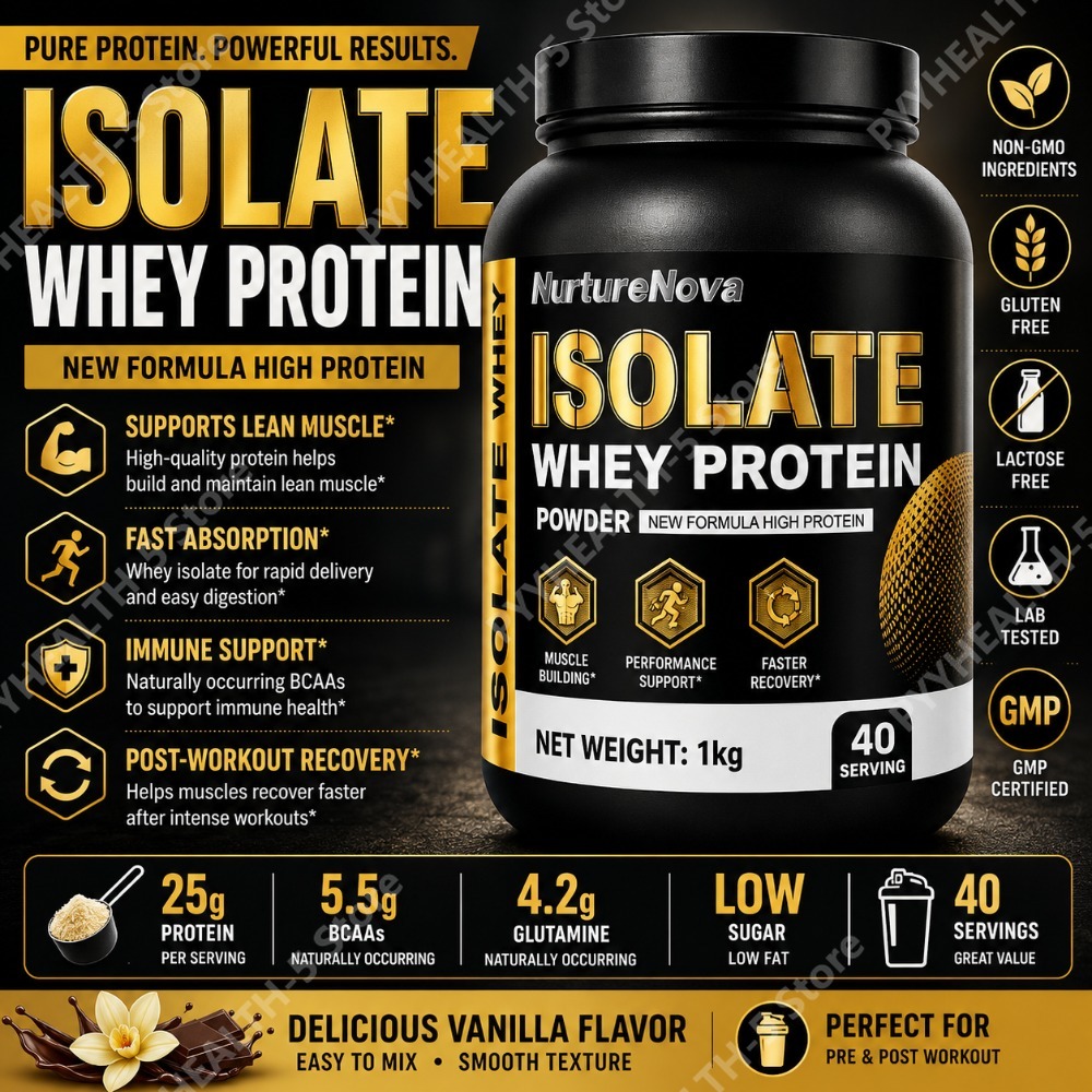 Fitness Nutrition Whey - 아이솔레이트 웨이 프로틴 파우더 1kg 고단백