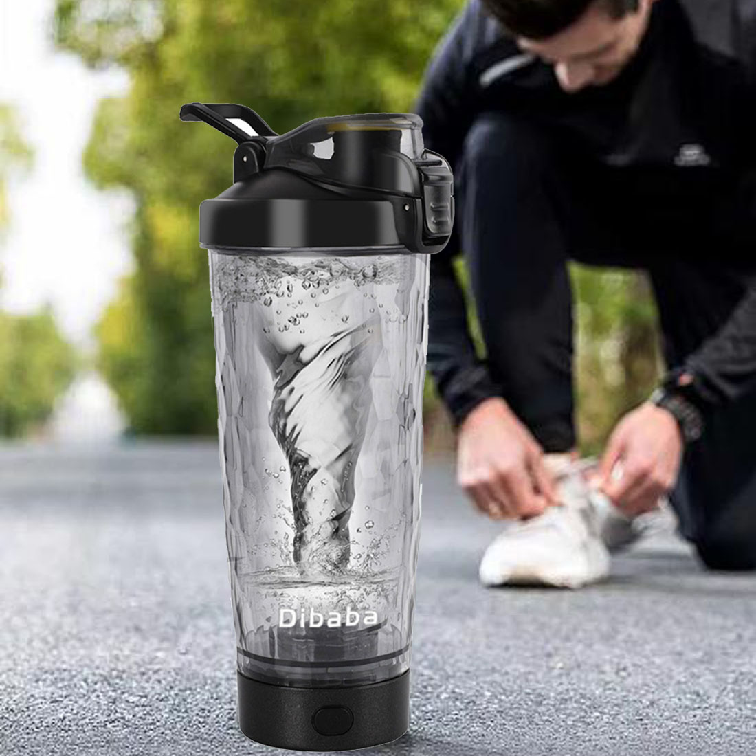 Whey Protein Isolate - 700ml 전기 단백질 파우더 믹싱 컵