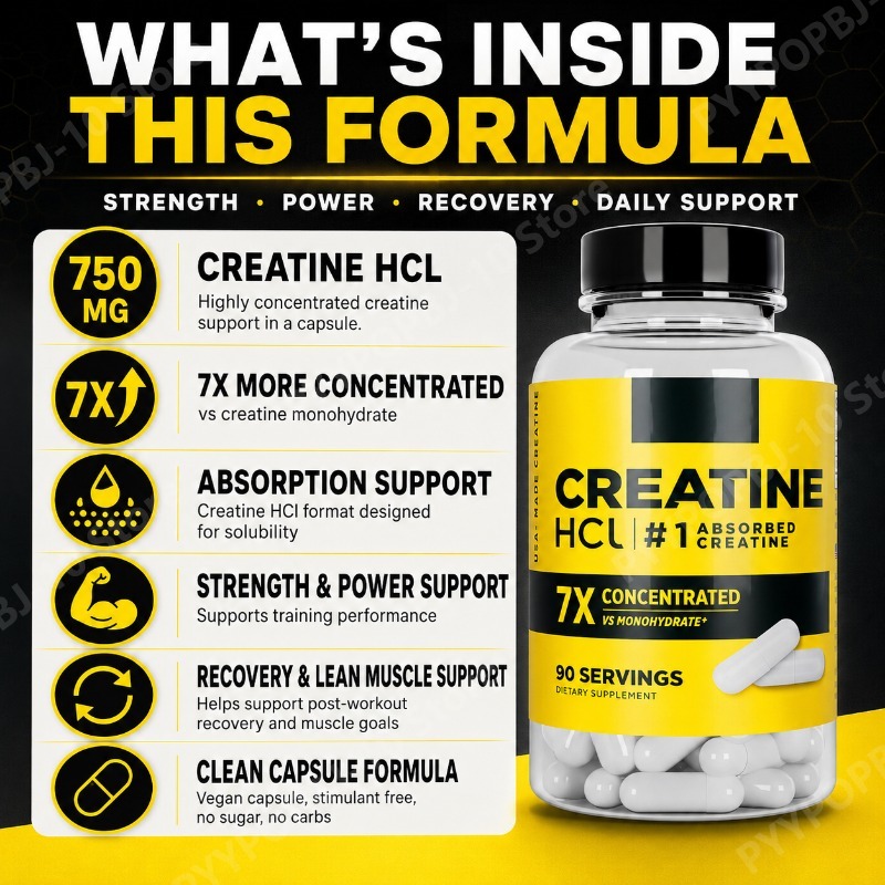 크레아틴 HCl 750mg 90캡슐 피트니스 근육 지원 - Nutrition For Fitness 리뷰 및 가격