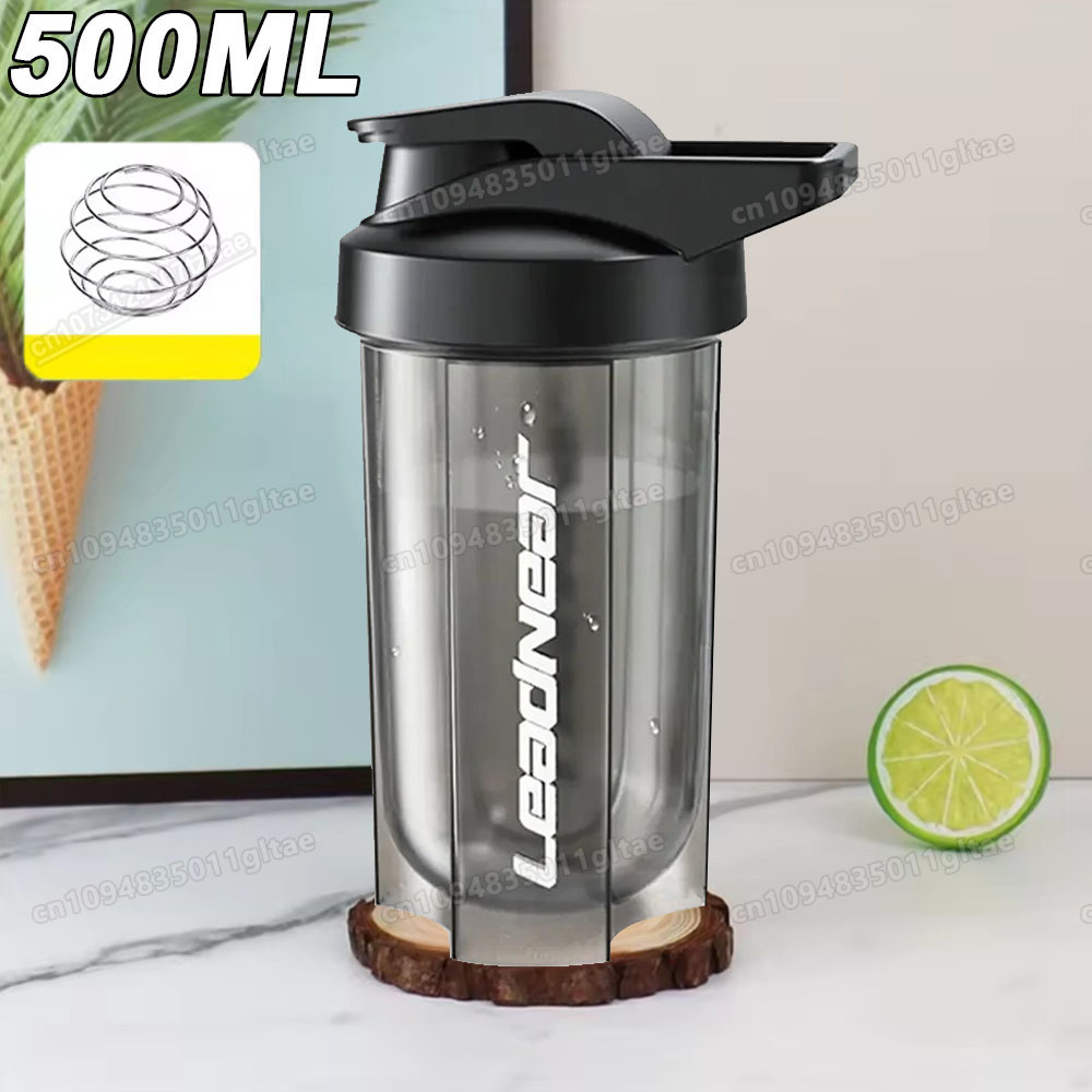 500ML 휴대용 단백질 파우더 쉐이커 병 누수 방지  - Whey Protein Isolate 리뷰 및 가격