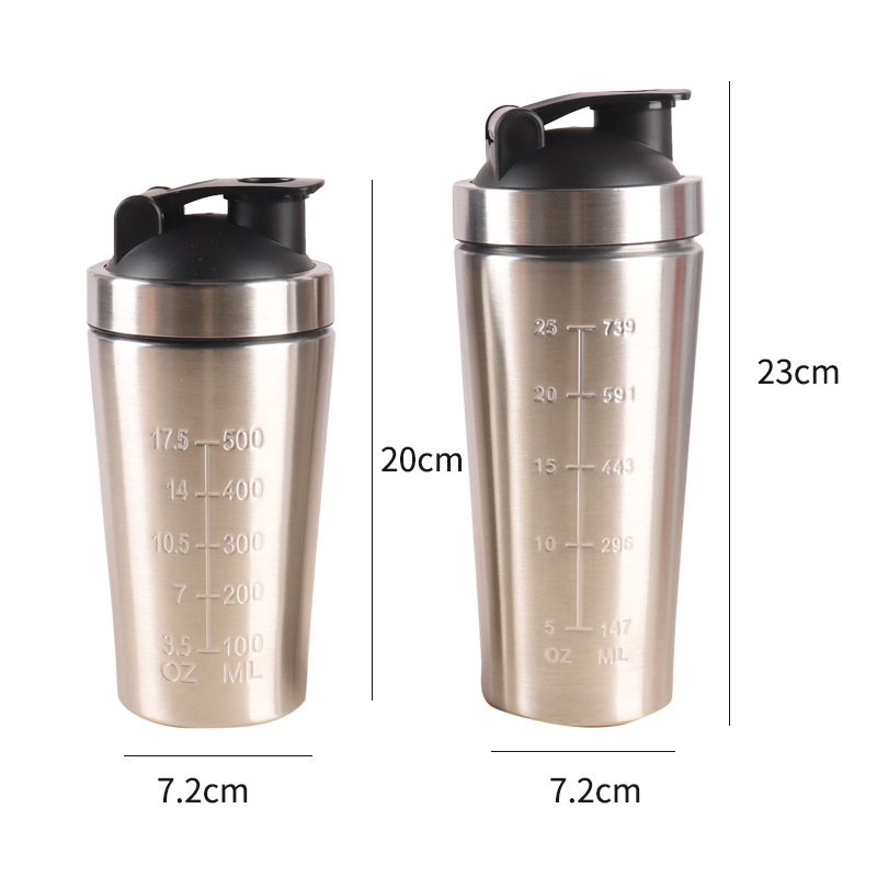 500ML/750ML 스테인레스 스틸 단백질 파우더 셰 - Whey Protein Isolate 리뷰 및 가격